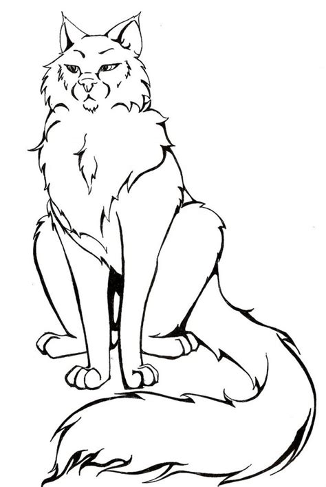 warrior cat coloring pages